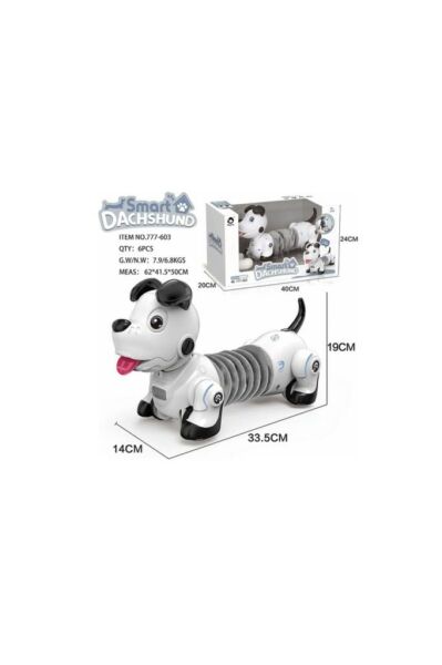 Uzaktan Kumandalı Işıklı ve Sesli Akıllı Robot Köpek