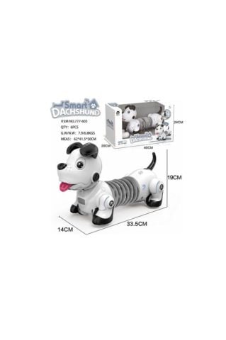 Uzaktan Kumandalı Işıklı ve Sesli Akıllı Robot Köpek