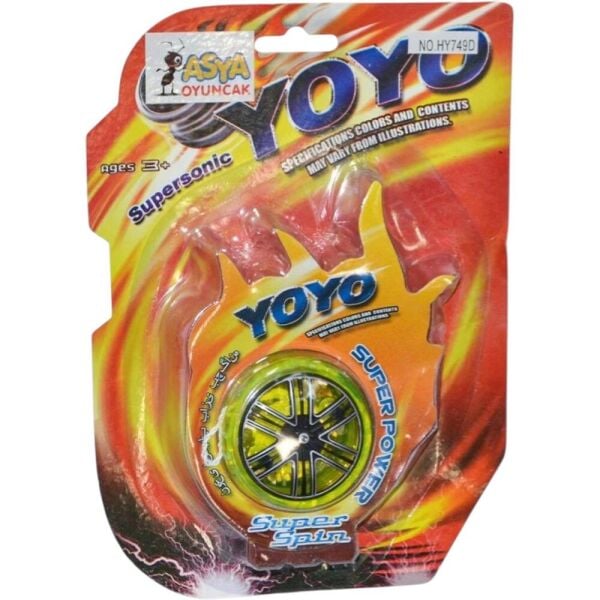 Kartela Işıklı Yoyo 1 Adet
