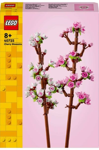 LEGO ® Kiraz Çiçekleri İnşa Edilebilen Çiçek Buketi 40725 - 8 Yaş+ İçin Yapım Seti (430 Parça)