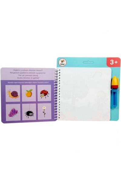 Lino Aqua Magic Mevsimler Sihirli Boyama Kitabı