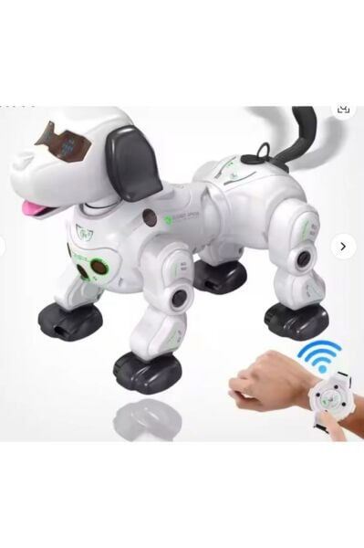 Uzaktan Kumandali Işikli Ve Sesli Sensörlü Akilli Köpek
