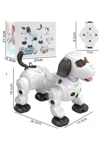 Uzaktan Kumandali Işikli Ve Sesli Sensörlü Akilli Köpek