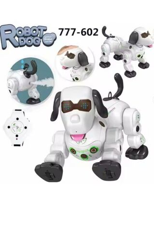 Uzaktan Kumandali Işikli Ve Sesli Sensörlü Akilli Köpek