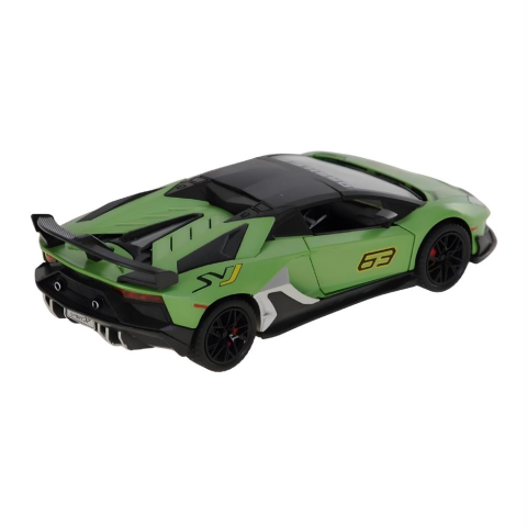 Seher 1:24 Metal Çek Bırak Sesli ve Işıklı Model Spor Araba (Karışık Renk)