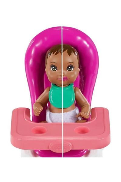 Barbie Bebek Bakıcısı Seti