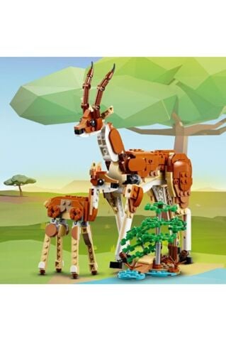 LEGO ® Creator Vahşi Safari Hayvanları 31150 - 3’ü 1 Arada Yaratıcı Oyuncak Yapım Seti (780 Parça)