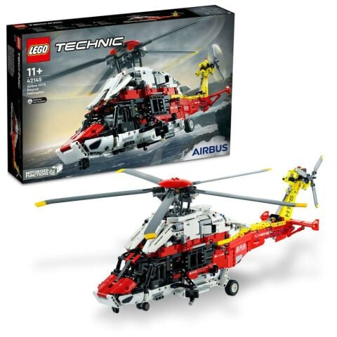 LEGO Technic Airbus H175 Kurtarma Helikopteri 42145 -  Oyuncak Yapım Seti (2001 Parça)