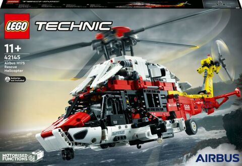 LEGO Technic Airbus H175 Kurtarma Helikopteri 42145 -  Oyuncak Yapım Seti (2001 Parça)