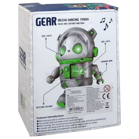Işıklı Müzikli Robot Panda T-3A