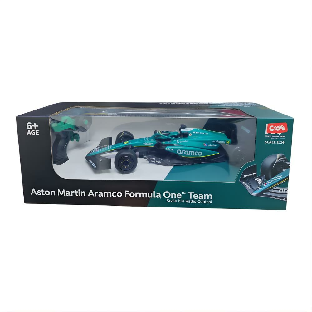 Formula 1 Aston Martin Aramco Uzaktan Kumandalı Usb Şarjlı ve Işıklı Araba