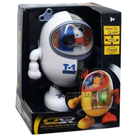 Işıklı Müzikli Robot Kedi T-1A