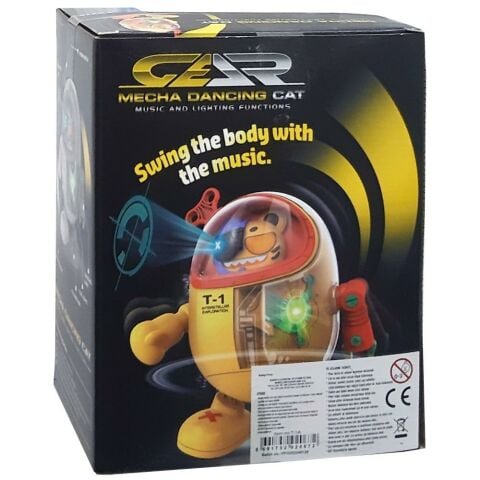 Işıklı Müzikli Robot Kedi T-1A