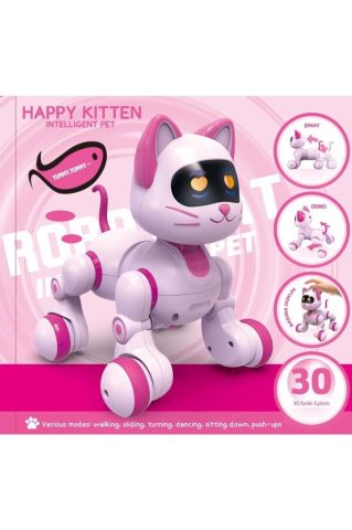 Uzaktan Kumandalı Harekete Duyarlı Şarjlı Akıllı Kedi