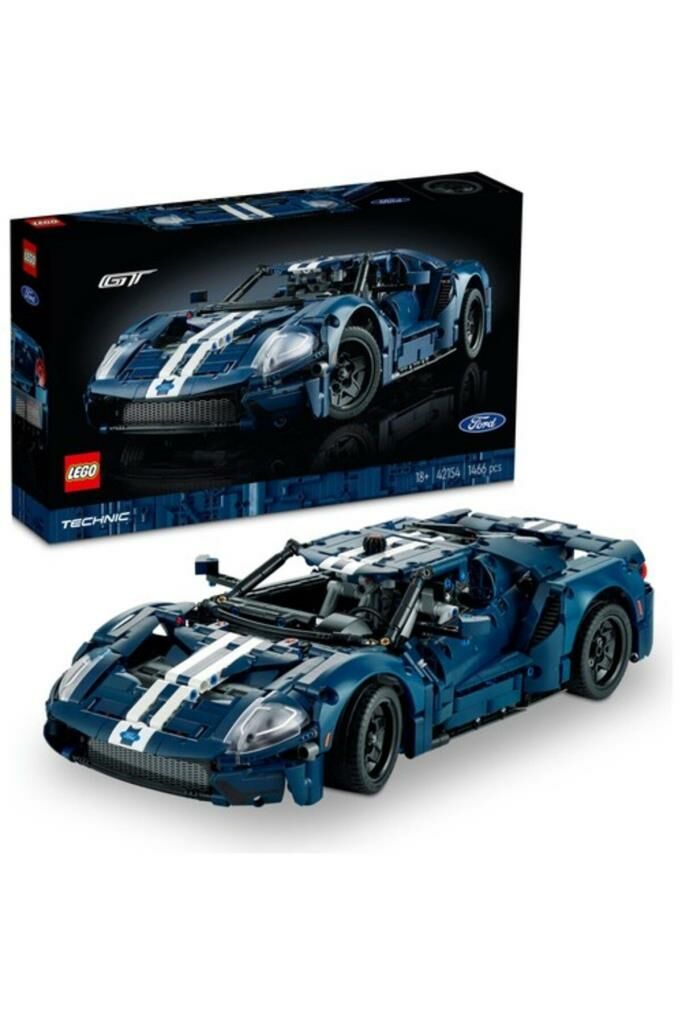 LEGO ® Technic 2022 Ford GT 42154 - Yetişkinler için Koleksiyonluk Model Yapım Seti (1466 Parça)