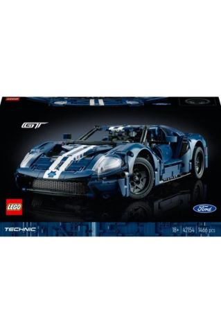 LEGO ® Technic 2022 Ford GT 42154 - Yetişkinler için Koleksiyonluk Model Yapım Seti (1466 Parça)