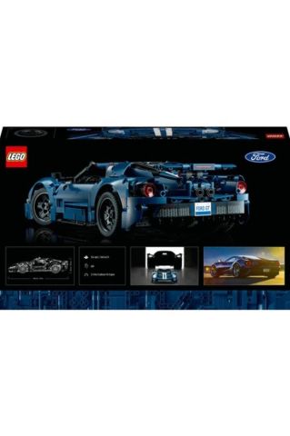 LEGO ® Technic 2022 Ford GT 42154 - Yetişkinler için Koleksiyonluk Model Yapım Seti (1466 Parça)