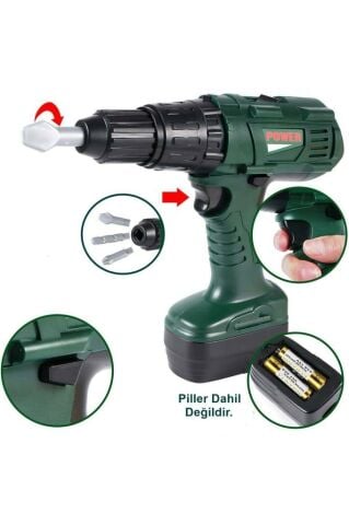 Power Tools Pilli Matkap Seti