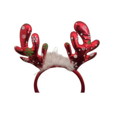 Yılbaşı Boynuzlu Motifli Taç