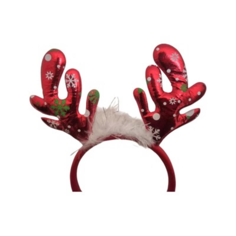 Yılbaşı Boynuzlu Motifli Taç
