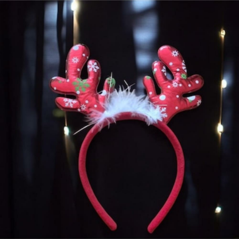 Yılbaşı Boynuzlu Motifli Taç