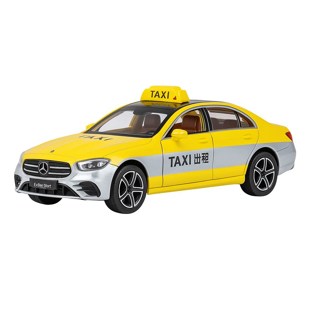 Çek Bırak 1:24 Işıklı ve Sesli Kapıları Açılan Mrs Taxi