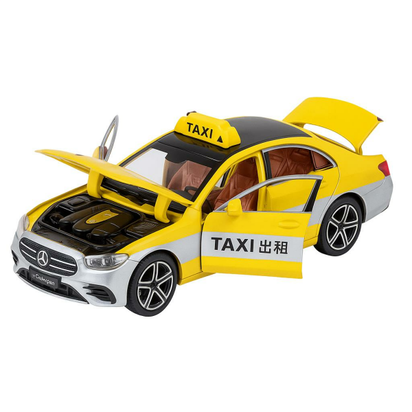 Çek Bırak 1:24 Işıklı Ve Sesli Kapıları Açılan Mrs Taxi