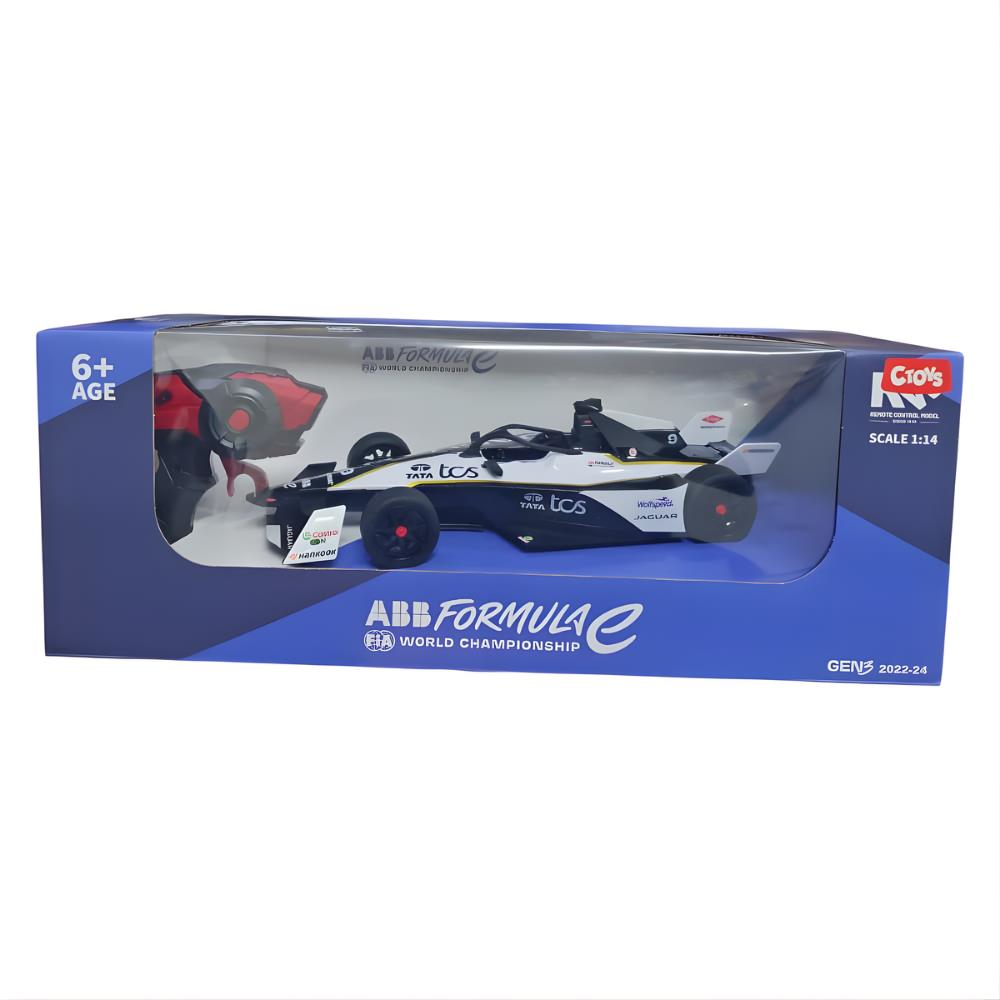1:24 Formula 1 Jaguar Uzaktan Kumandalı Usb Şarjlı Işıklı Araba
