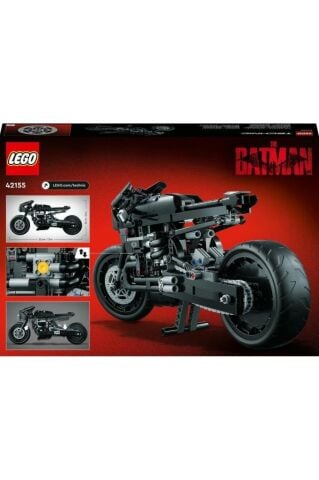 LEGO ® Technic BATMAN - BATCYCLE™ 42155 - 9 Yaş ve Üzeri Çocuklar için Oyuncak Yapım Seti (641 Parça)