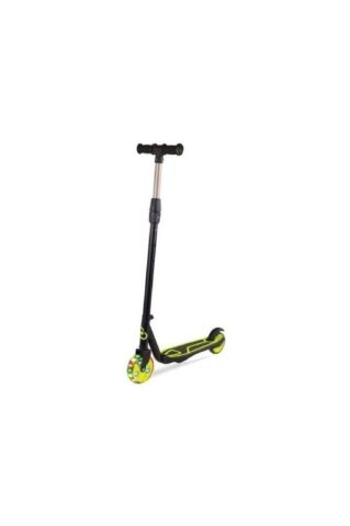 Yeşil Cool Wheels 2 Tekerli Işıklı Ayarlanabilir Scooter