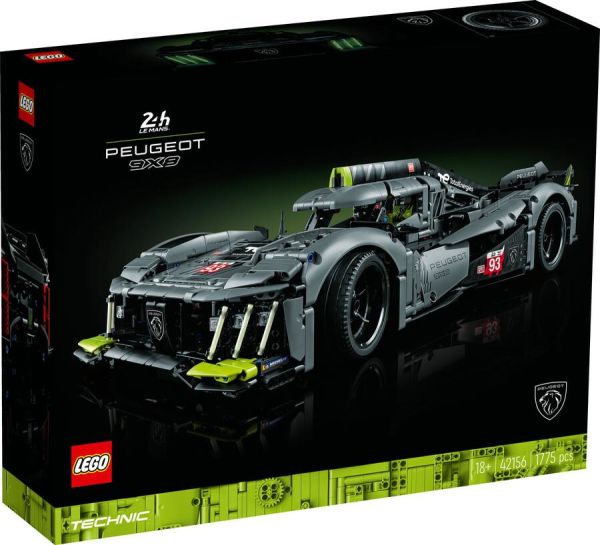 LEGO 42156 Technic Peugeot 9x8 24h Le Mans Hybrid Hypercar