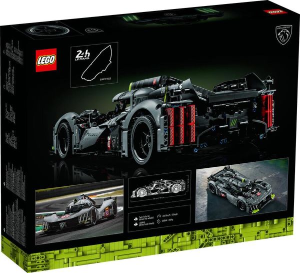 LEGO 42156 Technic Peugeot 9x8 24h Le Mans Hybrid Hypercar