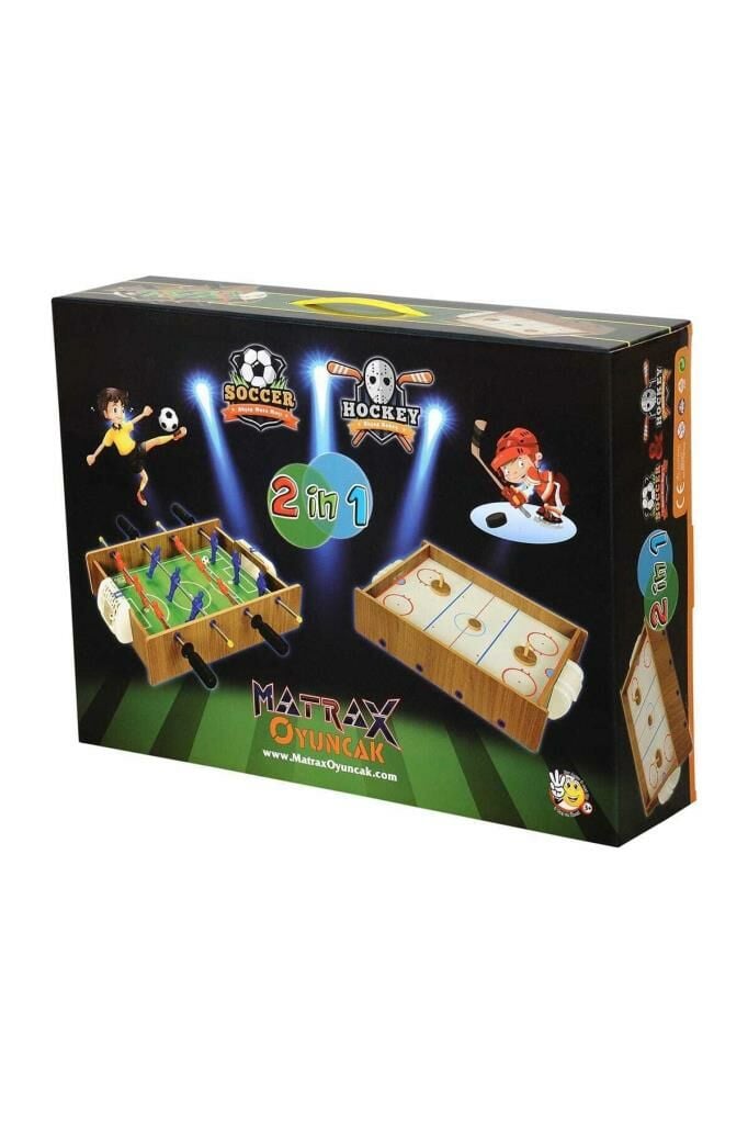 Ahşap Hokey Ve Langırt Oyunu