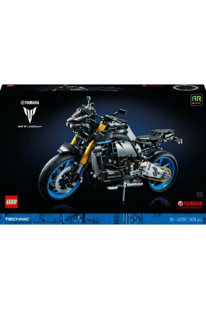 LEGO ® Technic Yamaha MT-10 SP 42159 - Yetişkinler için Koleksiyonluk  Model Yapım Seti (1478 Parça)