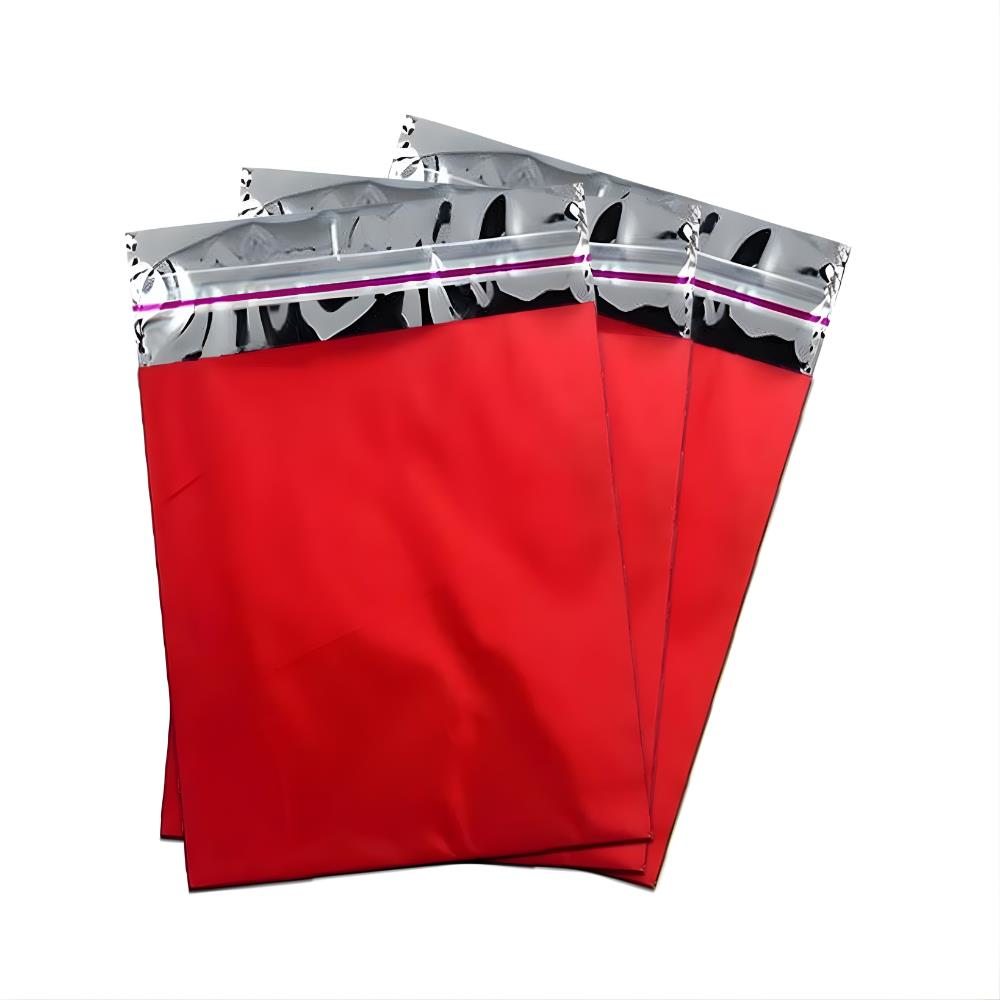 Metalize Poşet Bantlı - Hediye Poşeti 25x35 50Lİ