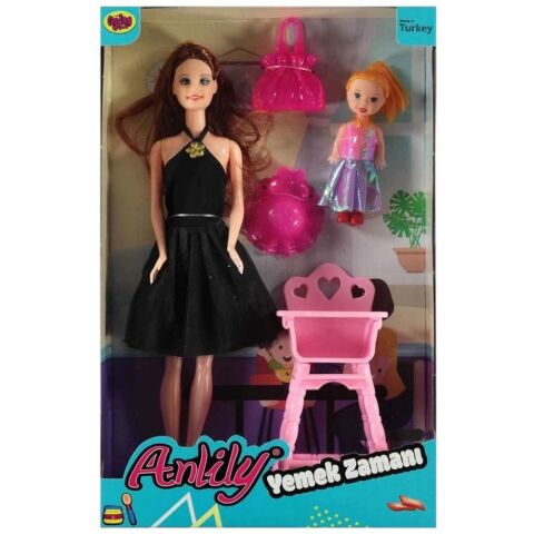 Anlily Bebek Manken Bebek Yemek Zamanı