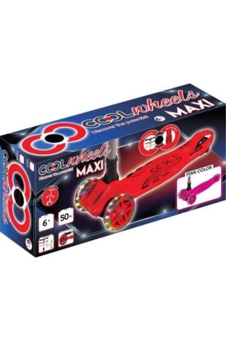 Cool Wheels Maxi Scooter Pembe