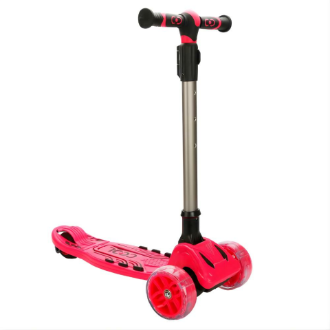 Cool Wheels 3 Tekerlekli Işıklı Maxi Scooter Pembe
