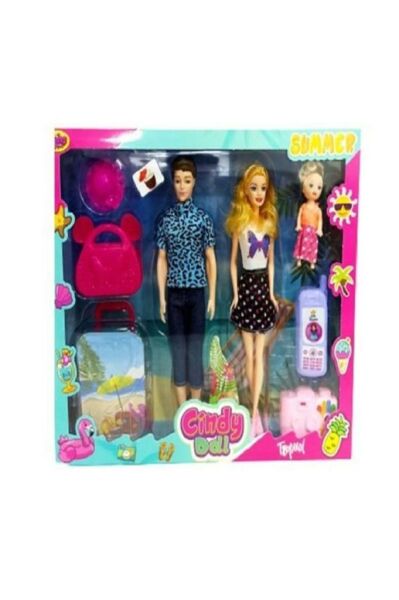 Cindy Doll 02455 Aile Tatil Seti