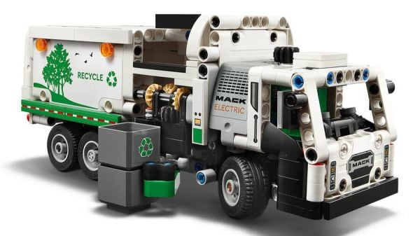 LEGO ® Technic Mack® LR Electric Çöp Kamyonu 42167 - Yaratıcı Oyuncak Model Yapım Seti (503 Parça)