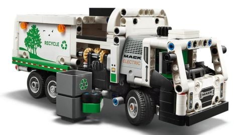 LEGO ® Technic Mack® LR Electric Çöp Kamyonu 42167 - Yaratıcı Oyuncak Model Yapım Seti (503 Parça)