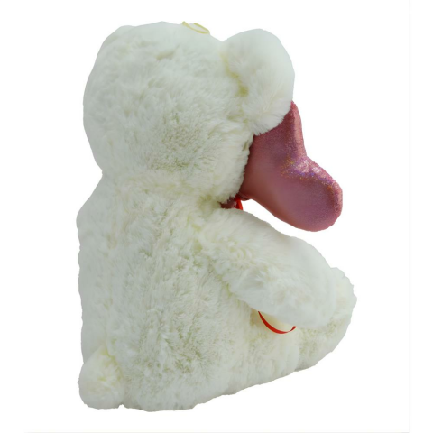 Peluş 50 Cm Kalpli Ayı