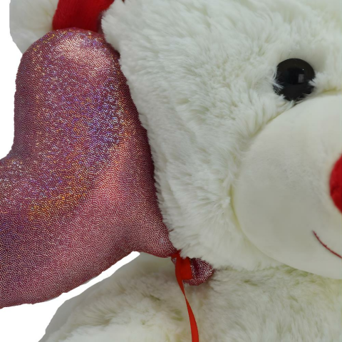 Peluş 50 Cm Kalpli Ayı