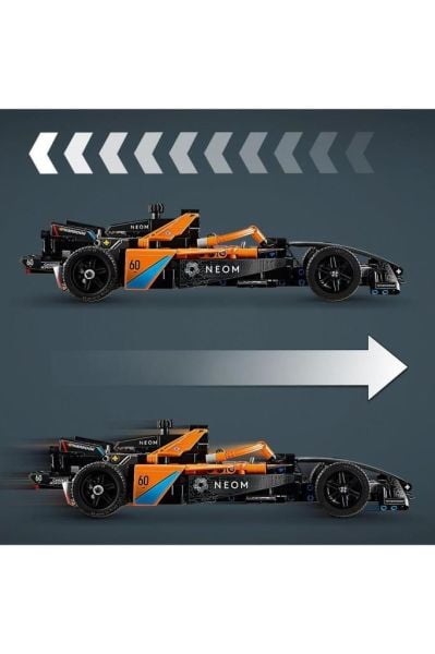 LEGO ® Technic NEOM McLaren Formula E Yarış Arabası 42169 -9 Yaş ve Üzeri İçin Yapım Seti (452 Parça)