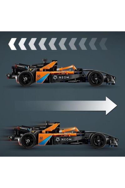 LEGO ® Technic NEOM McLaren Formula E Yarış Arabası 42169 -9 Yaş ve Üzeri İçin Yapım Seti (452 Parça)