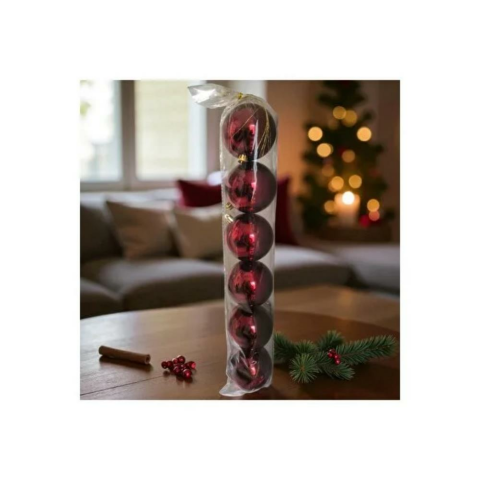 Yılbaşı Topu Bordo 8cm