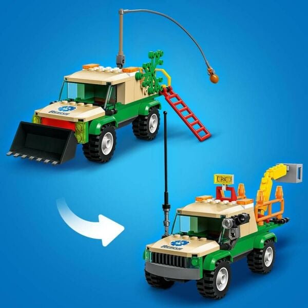 60353 LEGO City Vahşi Hayvan Kurtarma Görevleri