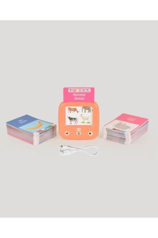 Öğretici Türkçe-İngilizce Konuşan Flash Kartlar