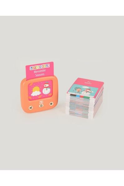 Öğretici Türkçe-İngilizce Konuşan Flash Kartlar