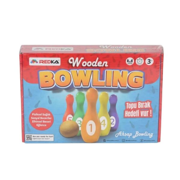Redka Wooden Bowling